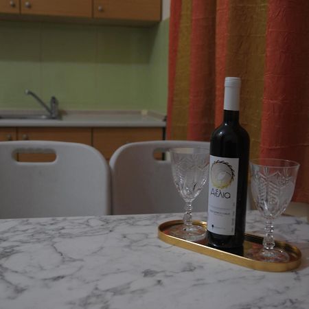 Light Blue Paralia Apartments Bagian luar foto