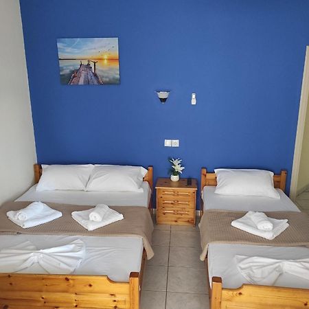 Light Blue Paralia Apartments Bagian luar foto