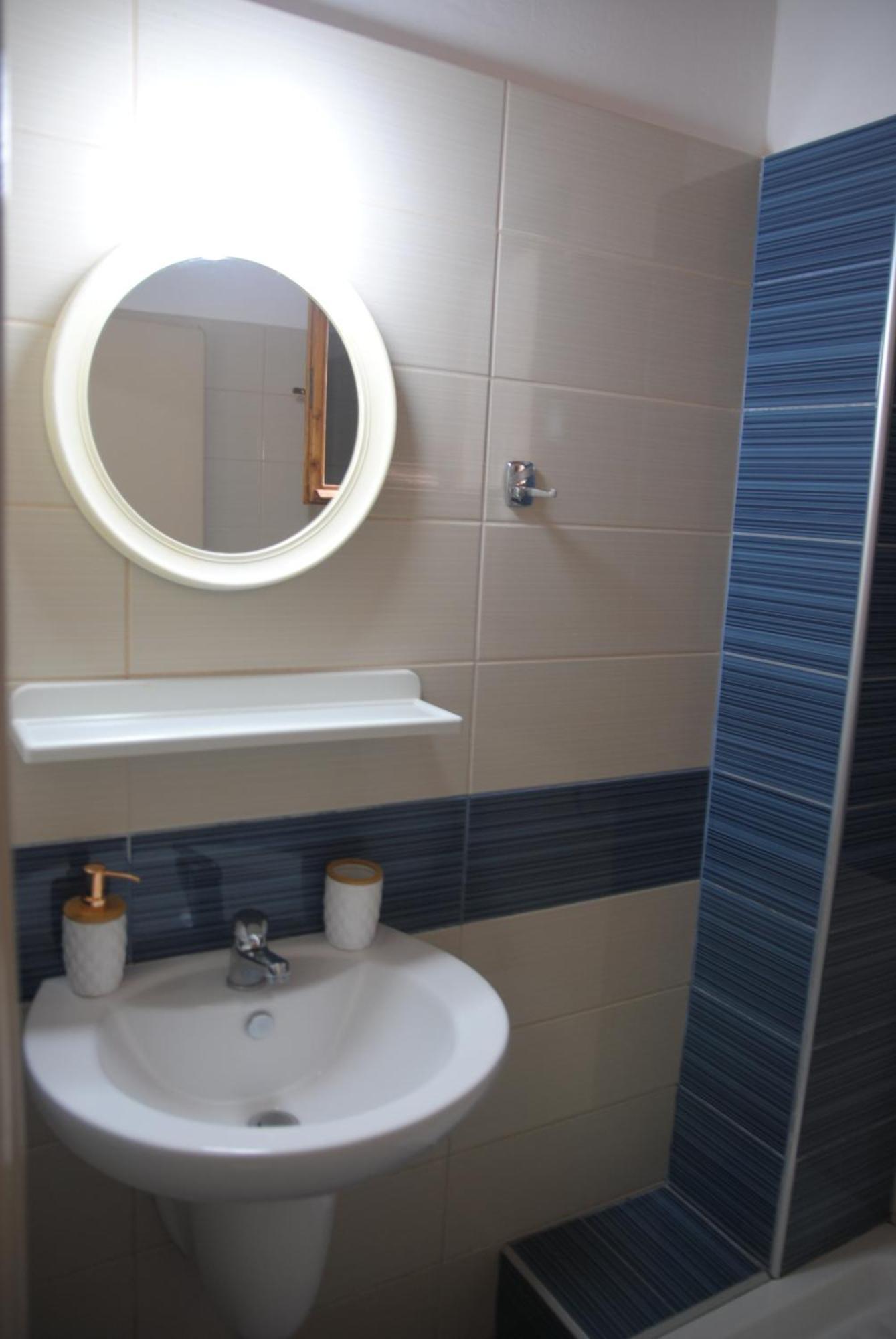 Light Blue Paralia Apartments Bagian luar foto