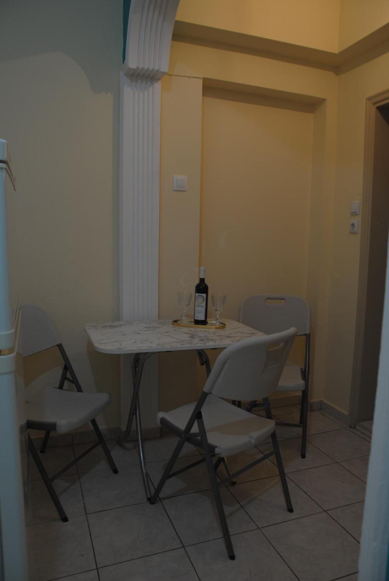 Light Blue Paralia Apartments Bagian luar foto