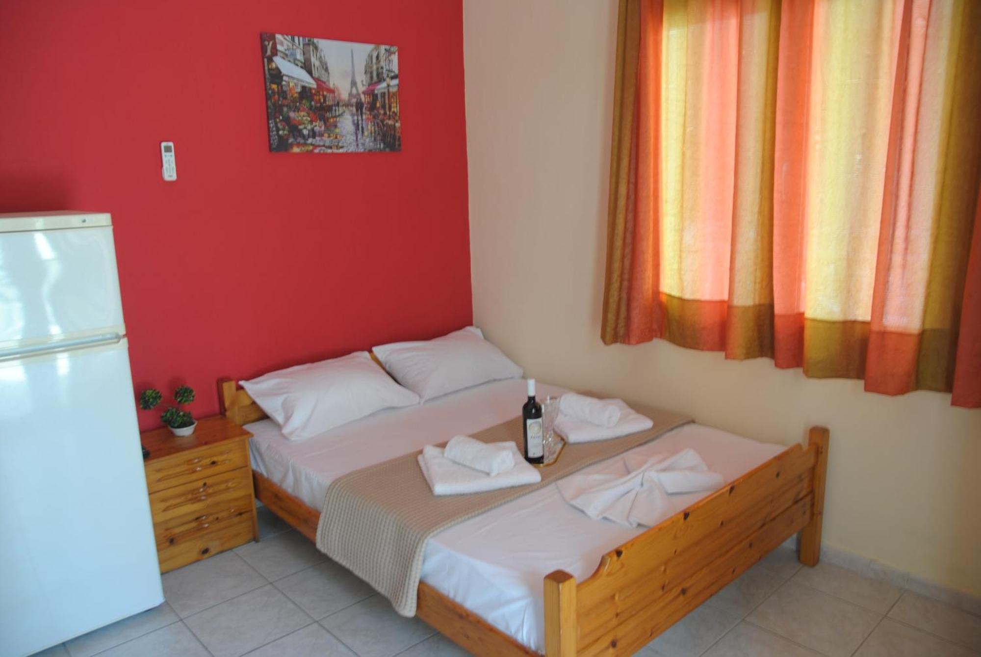 Light Blue Paralia Apartments Bagian luar foto