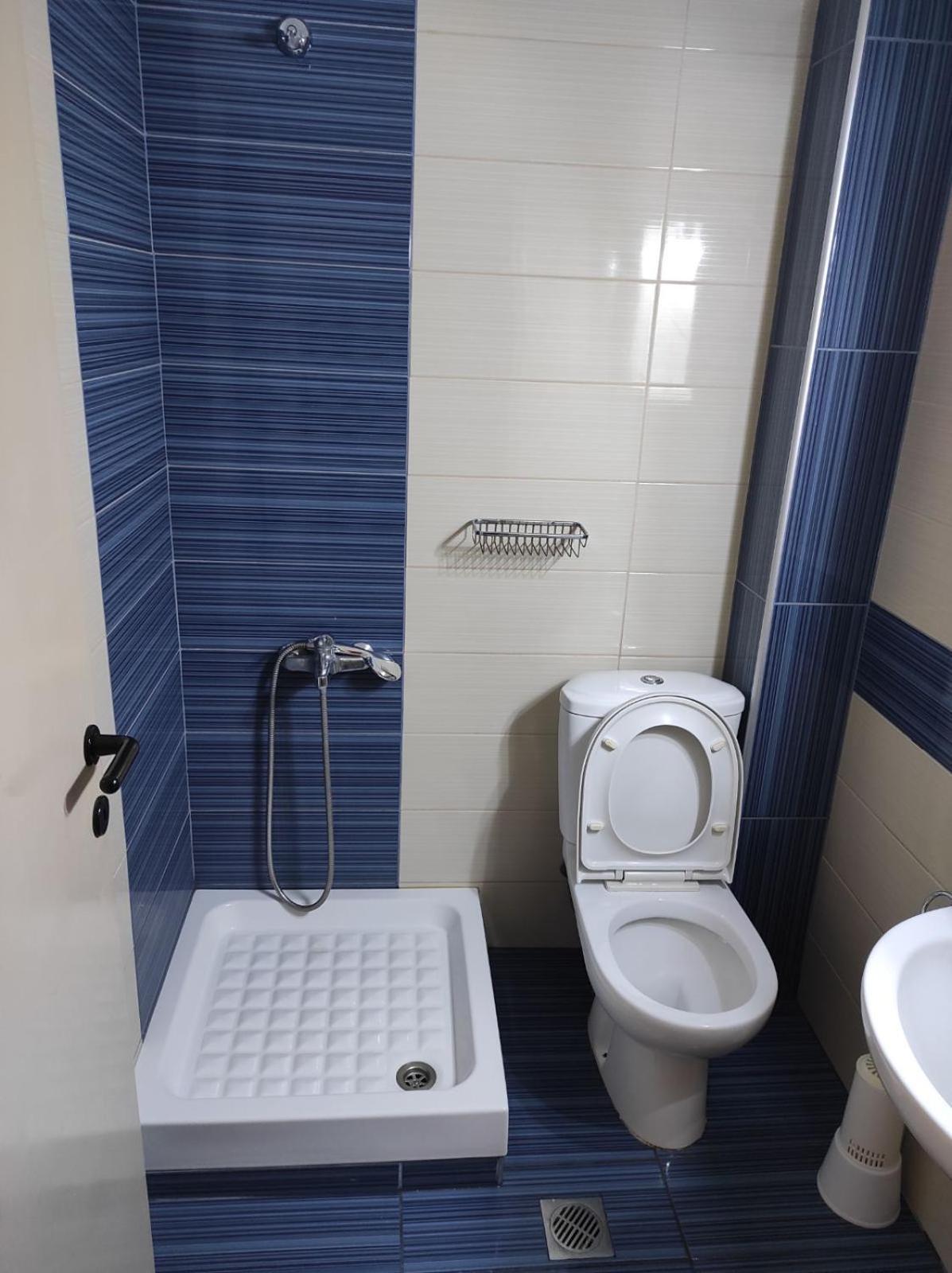 Light Blue Paralia Apartments Bagian luar foto